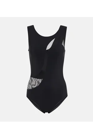 Karla Colletto Costume intero con finiture in mesh