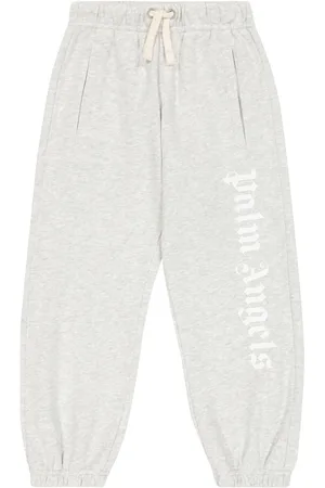 Palm Angels Pantaloni sportivi in jersey di cotone