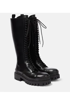 Balenciaga Stivali Strike in pelle