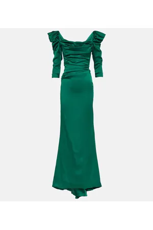 Vivienne Westwood Abito lungo Astral in raso