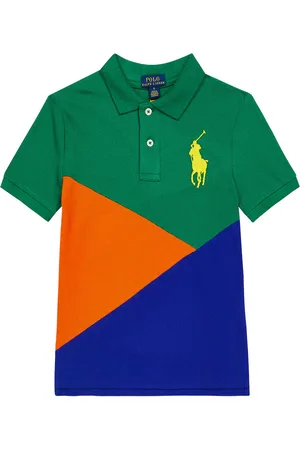 Ralph Lauren Polo in piqué di cotone con logo