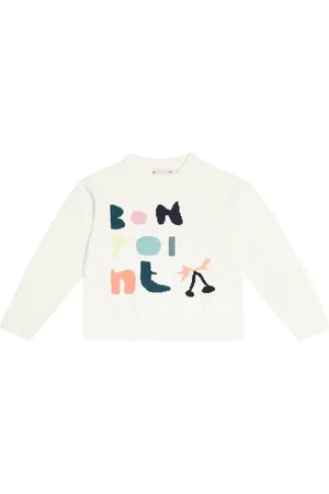 BONPOINT Pullover Anumati in cotone con intarsio
