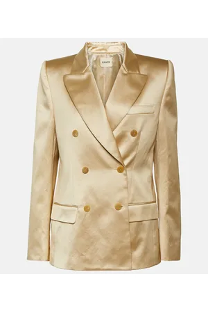 Khaite Blazer Nathan in raso