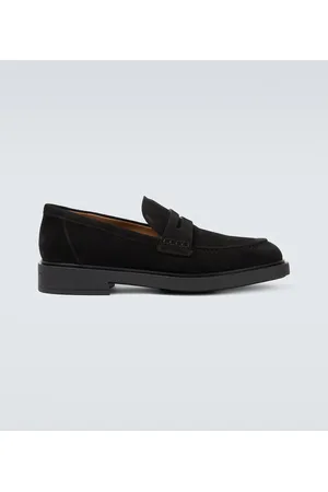 Gianvito Rossi Mocassini Harris in suede