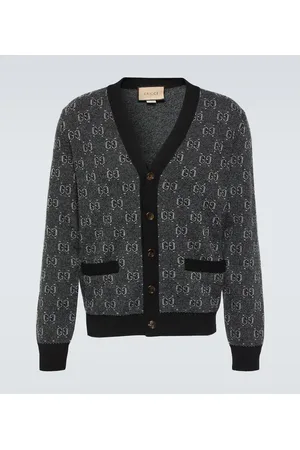 Gucci Cardigan in jacquard di lana
