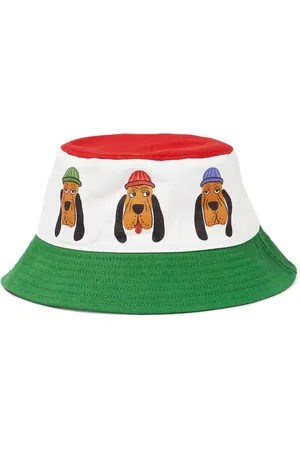 Mini Rodini Cappello da pescatore Bloodhound in cotone