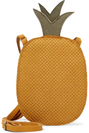Donsje Borsa a spalla Nanoe Pineapple in pelle