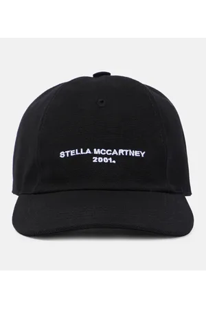 Stella McCartney Cappello da baseball in cotone con logo