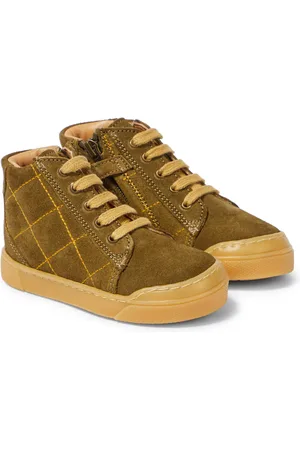 Petit Nord Sneakers in suede matelassé