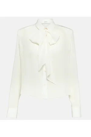 WARDROBE.NYC Blusa in seta