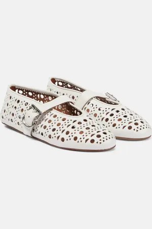 Alaïa Alaïa Ballerine Vienne in pelle