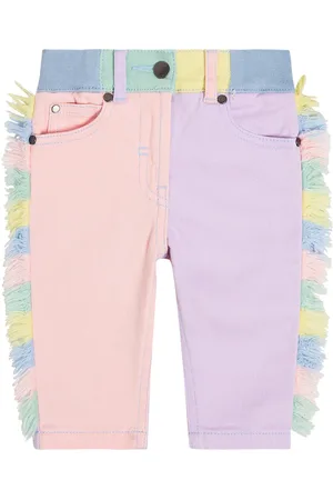 Stella McCartney Baby - Jeans con frange