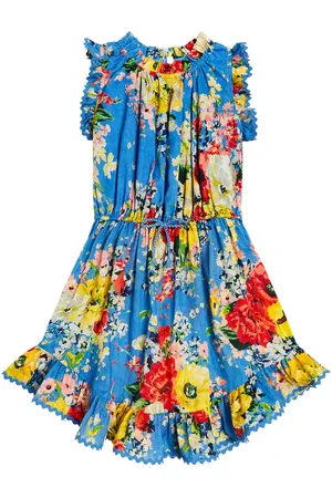 ZIMMERMANN Abito Alight in cotone con stampa
