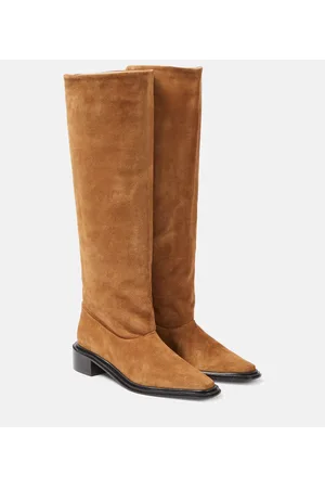 Souliers Martinez Stivali Bertran in suede