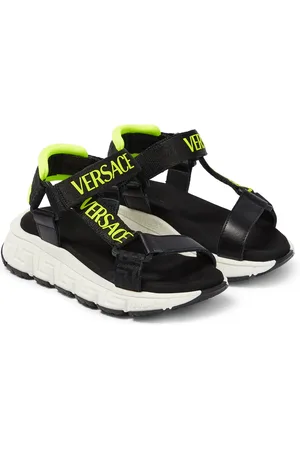 VERSACE Sandali Trigreca con logo