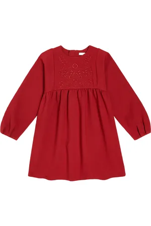 Chloé Chloé Kids Abito in misto cotone