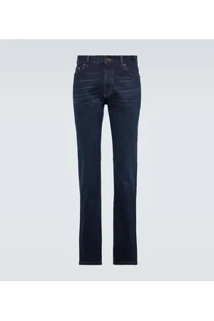Ermenegildo Zegna Jeans slim Roccia a vita bassa