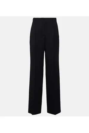 Loro Piana Pantaloni regular Amon in lana vergine
