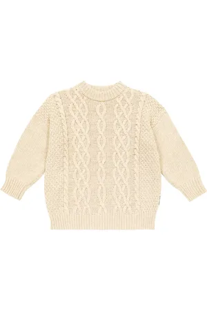 The New Society Pullover in maglia a trecce