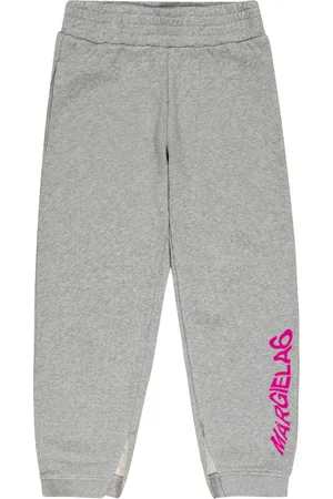 Maison Margiela Pantaloni sportivi in jersey di cotone