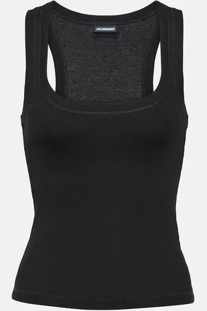 Jacquemus Tank top Le Débardeur Gros Grain in cotone