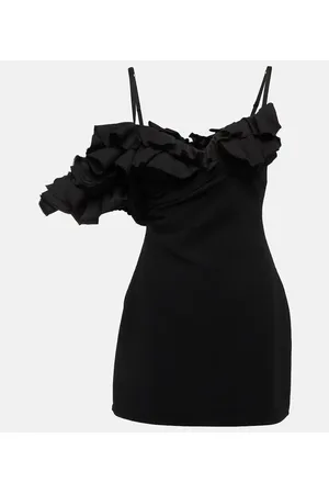 Jacquemus Miniabito Duna in crêpe di misto lana