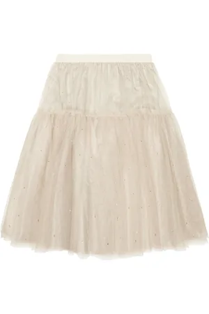 BONPOINT Gonna Princess in tulle glitterato