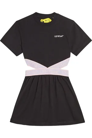 OFF-WHITE Abito Bookish in jersey di cotone