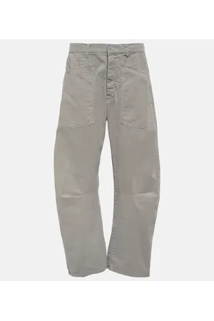 NILI LOTAN Pantaloni Shon in twill di lana