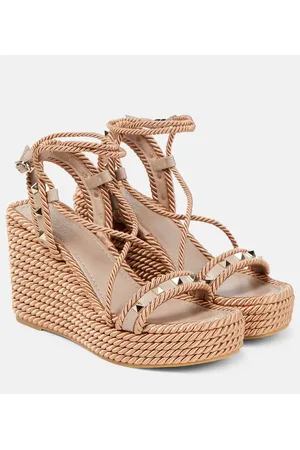 VALENTINO GARAVANI Sandali espadrillas Rockstud