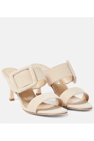 Manolo Blahnik Sandali in suede