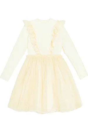 Donsje Abito Flovos in maglia e tulle