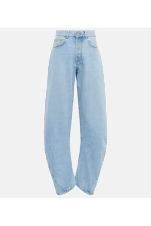 OFF-WHITE Jeans Bleach Twist a vita alta