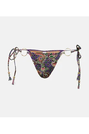 Bananhot Slip bikini Rings con stampa