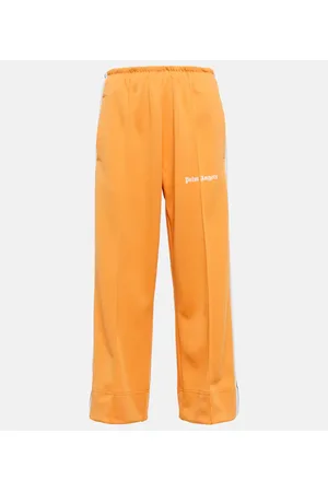 Palm Angels Pantaloni sportivi cropped