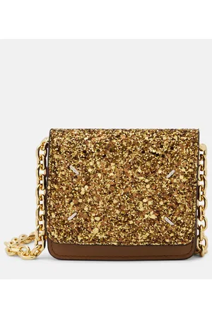 Maison Margiela Clutch portafoglio Micro con glitter