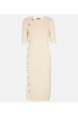 Altuzarra Abito midi Minamoto con bottoni
