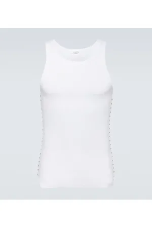 VALENTINO Tank top in misto cotone