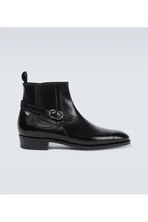 JOHN LOBB Stivaletti Chelsea Masons in pelle