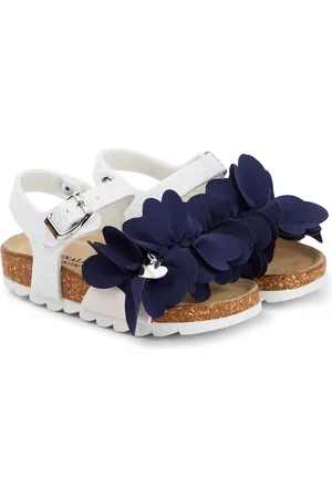 MONNALISA Sandali con glitter e pelle