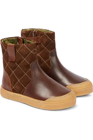 Petit Nord Stivaletti Thor in suede e pelle