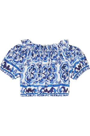 Dolce & Gabbana Top in cotone con stampa