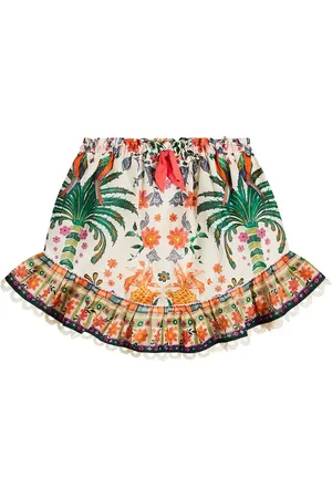 ZIMMERMANN Gonna Ginger Flip con stampa