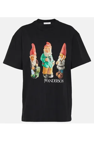 J.W.Anderson T-shirt in jersey di cotone con stampa