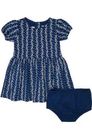Ralph Lauren Baby - Abito e culottes con stampa