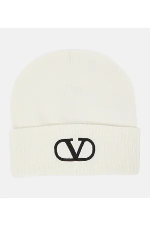 VALENTINO Berretto VLogo in lana