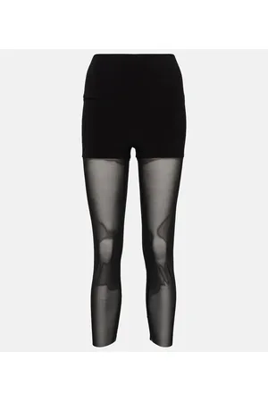 Norma Kamali Leggings con mesh