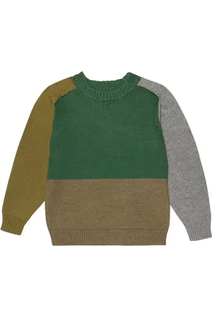 Molo Pullover Buzz in cotone e lana