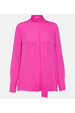 VALENTINO Blusa in georgette di seta