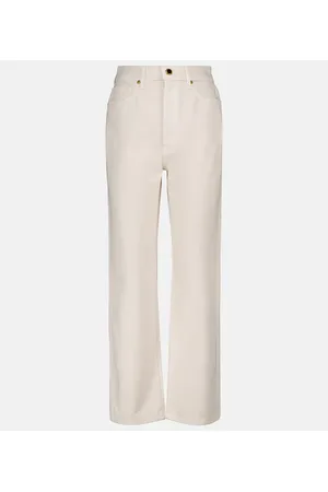 Khaite Jeans regular Abigail a vita alta